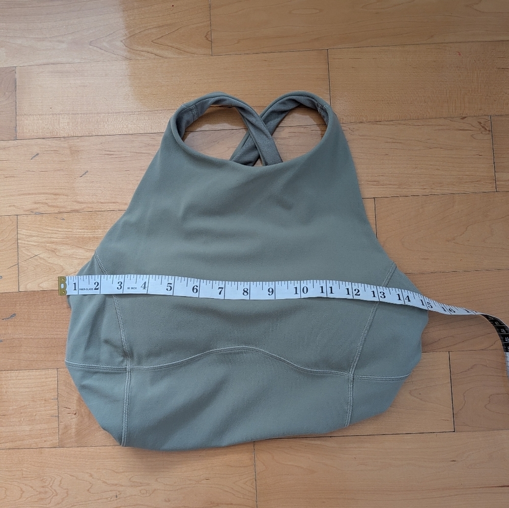 Lululemon Key to Balance Tank top Rosemary Green size 8 - Picture 4 of 9